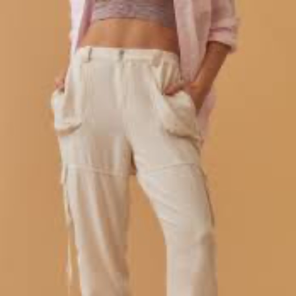 Brand New By Anthropologie Relaxed Utility Pants - Picture 5 of 8